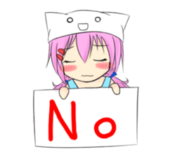 Daily of cat's ear sticker #1195031