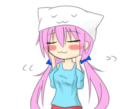 Daily of cat's ear sticker #1195035