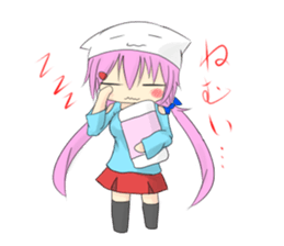 Daily of cat's ear sticker #1195039