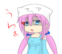 Daily of cat's ear sticker #1195040