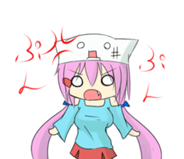 Daily of cat's ear sticker #1195048