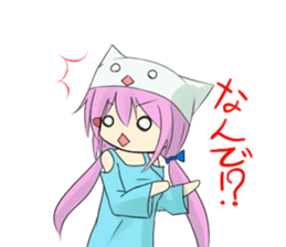 Daily of cat's ear sticker #1195050