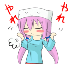 Daily of cat's ear sticker #1195058