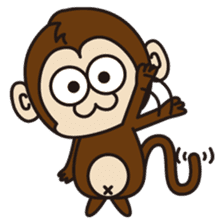 Monkey CYARU sticker #1195468