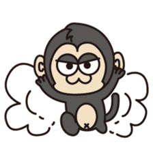 Monkey CYARU sticker #1195497