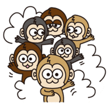 Monkey CYARU sticker #1195502
