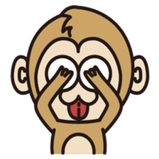 Monkey CYARU sticker #1195503