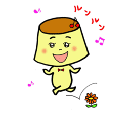 Lovely pudding sticker #1195760