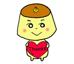 Lovely pudding sticker #1195761