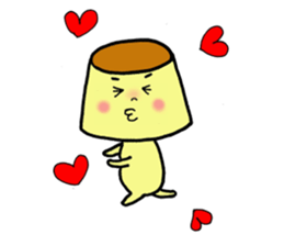 Lovely pudding sticker #1195775