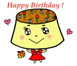 Lovely pudding sticker #1195782