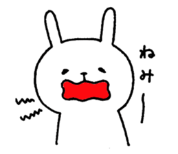 Miyazaki's White Rabbit sticker #1195869