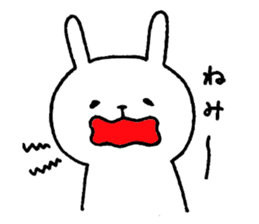 Miyazaki's White Rabbit sticker #1195869