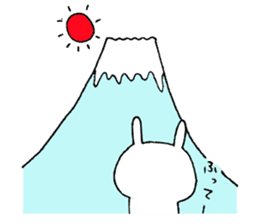 Miyazaki's White Rabbit sticker #1195879