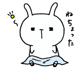 Miyazaki's White Rabbit sticker #1195899