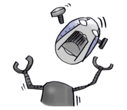 robot sticker #1196126