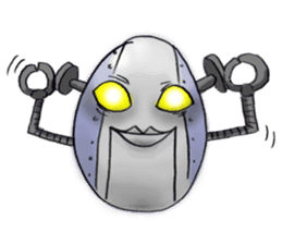 robot sticker #1196130