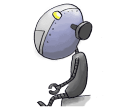 robot sticker #1196144