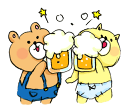 Yuruani friends2 sticker #1196276