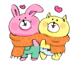 Yuruani friends2 sticker #1196287