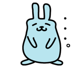 Rabbit We are a colorful sticker #1196559