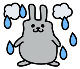 Rabbit We are a colorful sticker #1196566