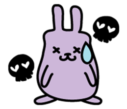 Rabbit We are a colorful sticker #1196570