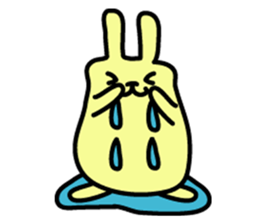 Rabbit We are a colorful sticker #1196572