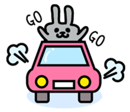 Rabbit We are a colorful sticker #1196577