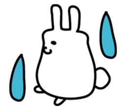 Rabbit We are a colorful sticker #1196578