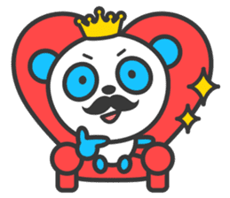 Panda King sticker #1196706