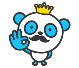 Panda King sticker #1196710