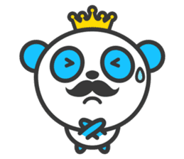 Panda King sticker #1196711