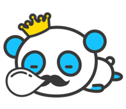 Panda King sticker #1196714
