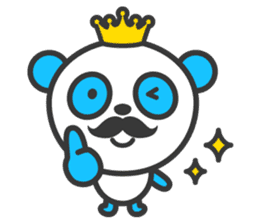 Panda King sticker #1196716