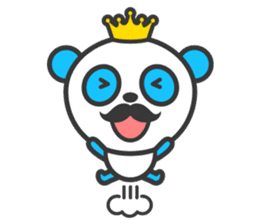 Panda King sticker #1196718