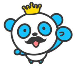 Panda King sticker #1196722