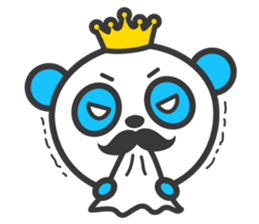 Panda King sticker #1196724