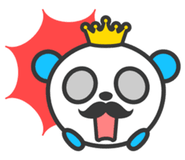 Panda King sticker #1196731