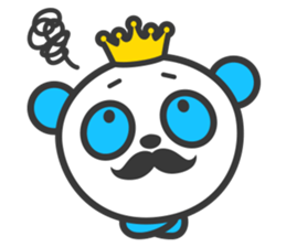 Panda King sticker #1196733