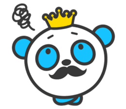 Panda King sticker #1196733