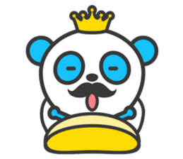 Panda King sticker #1196734