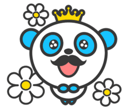 Panda King sticker #1196737