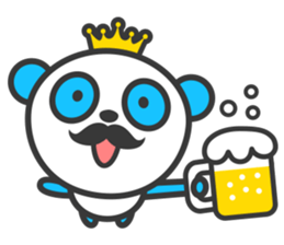 Panda King sticker #1196739
