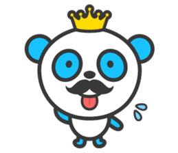 Panda King sticker #1196740