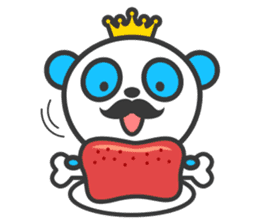 Panda King sticker #1196742