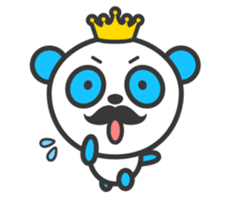 Panda King sticker #1196744