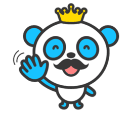 Panda King sticker #1196745