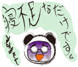 panda oyaji.sick person version sticker #1196928