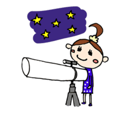 A Daily Life of an Astronomer, S. sticker #1197284